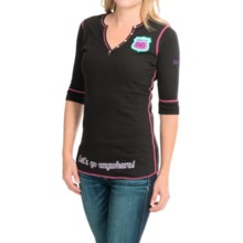 51%OFF レディースカジュアルシャツ （女性用）オーガニックコットンジャージー、七分袖 - アルプ-N-ロック美しいライドシャツ Alp-n-Rock Beautiful Ride Shirt - Organic Cotton Jersey 3/4 Sleeve (For Women)画像